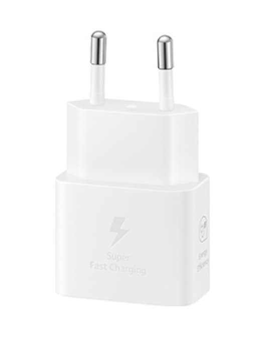 Samsung EP-T2510N Type C Hızlı Şarj Adaptörü 25W Beyaz