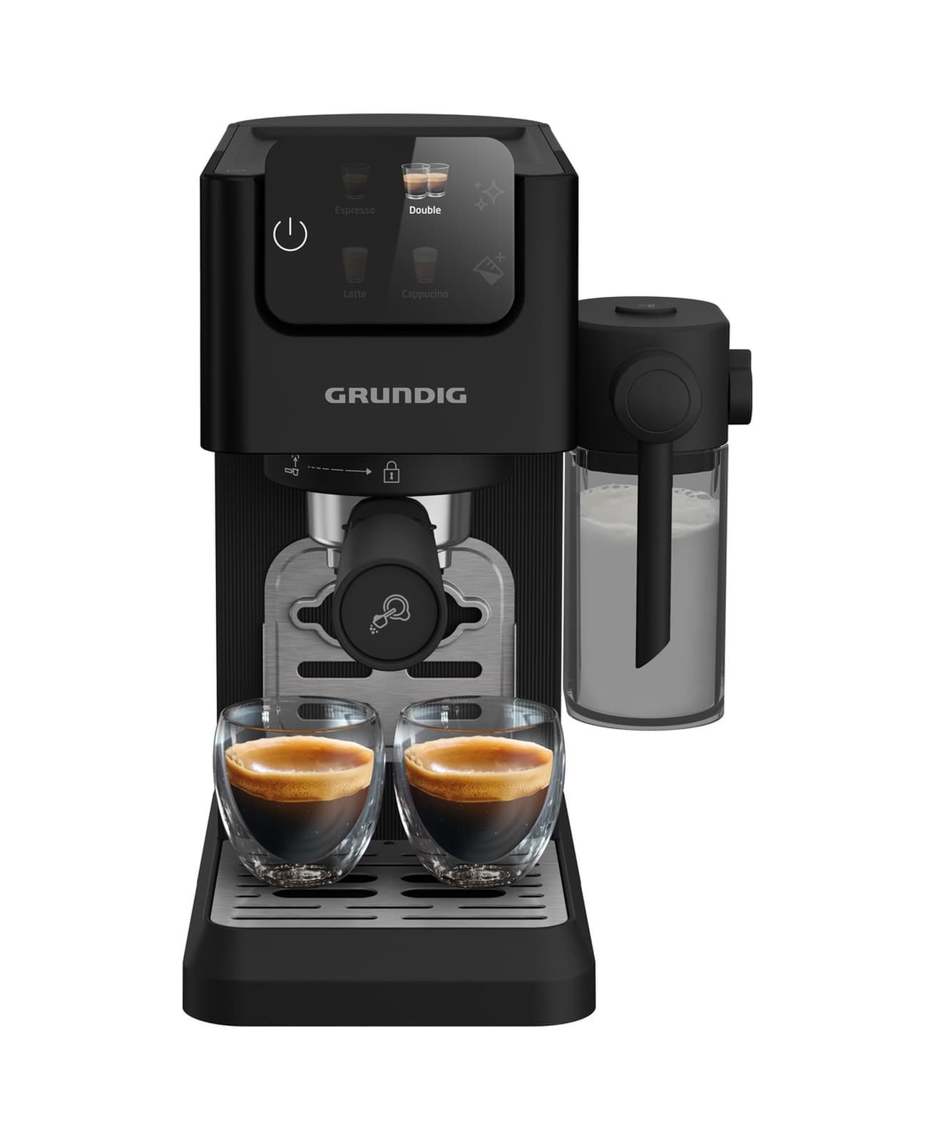 Grundig KSM 6330 Delisia Coffee Yarı Otomatik Kapsüllü Süt Hazneli Espresso Makinesi