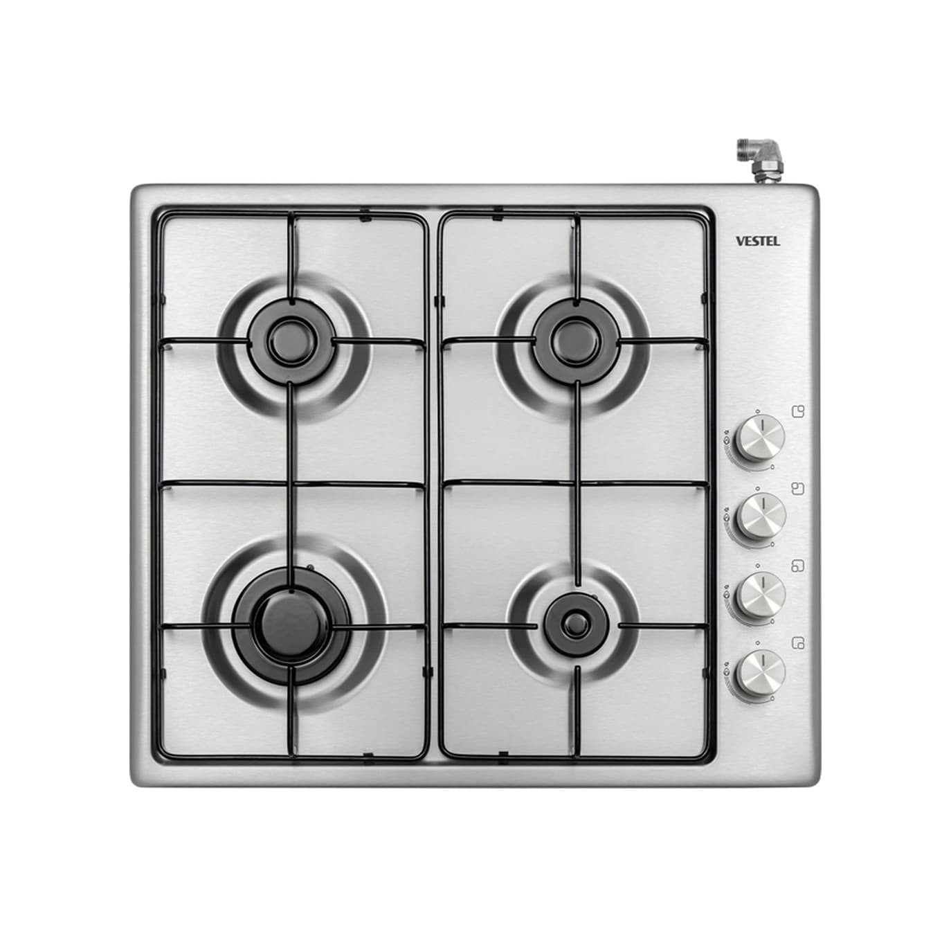 Vestel SO-6004 X DG 60 CM 4 Gözü Gazlı Set Üstü Ocak