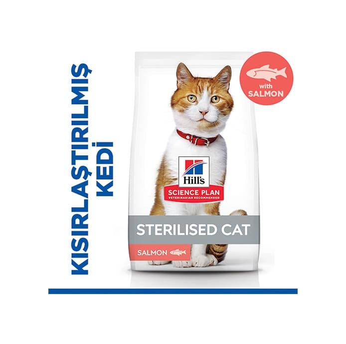 Hill's Science Plan Sterilised Somon Balıklı Kısırlaştırılmış Kedi Maması 1500 G