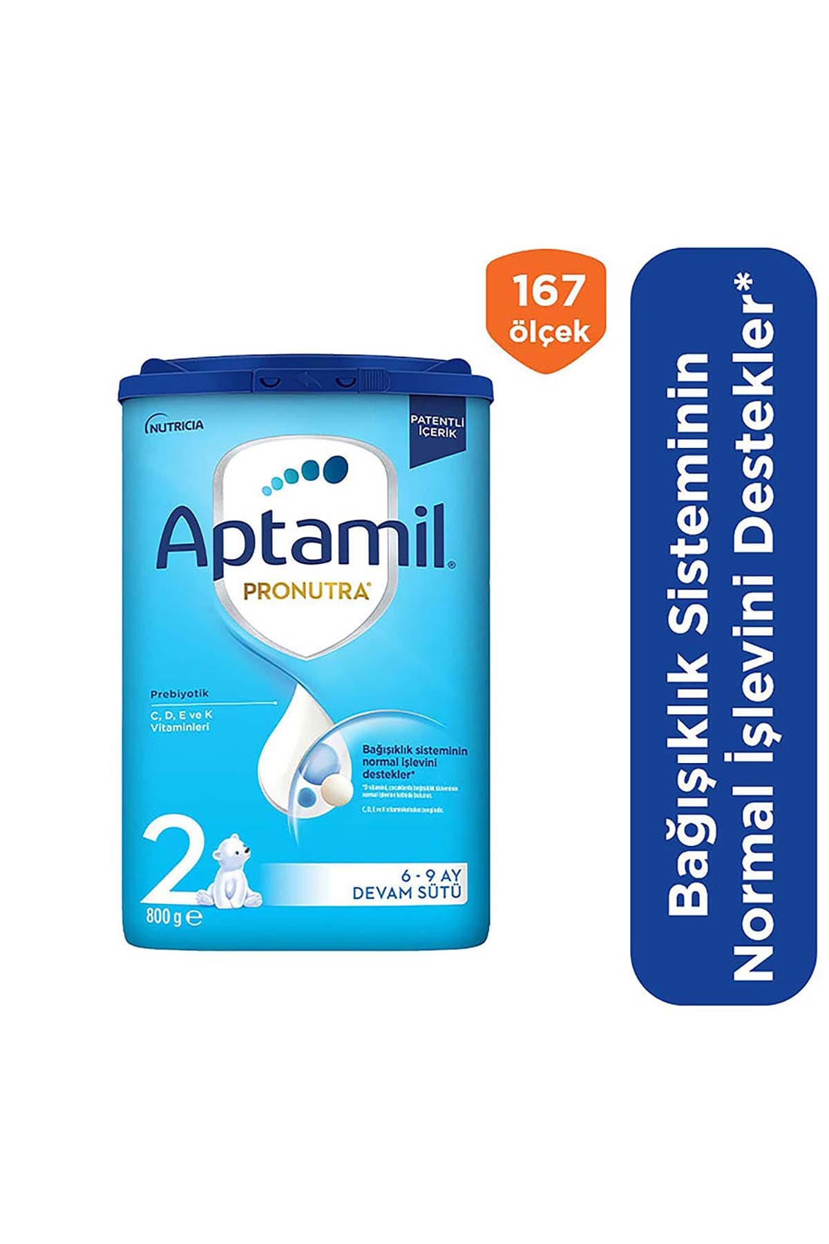 Aptamil 2 Prebiyotikli Devam Sütü 800 G