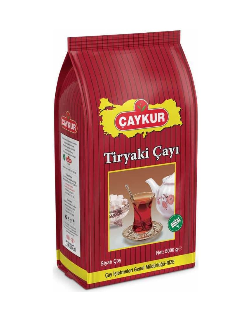 Çaykur Tiryaki Siyah Dökme Çay 5 KG