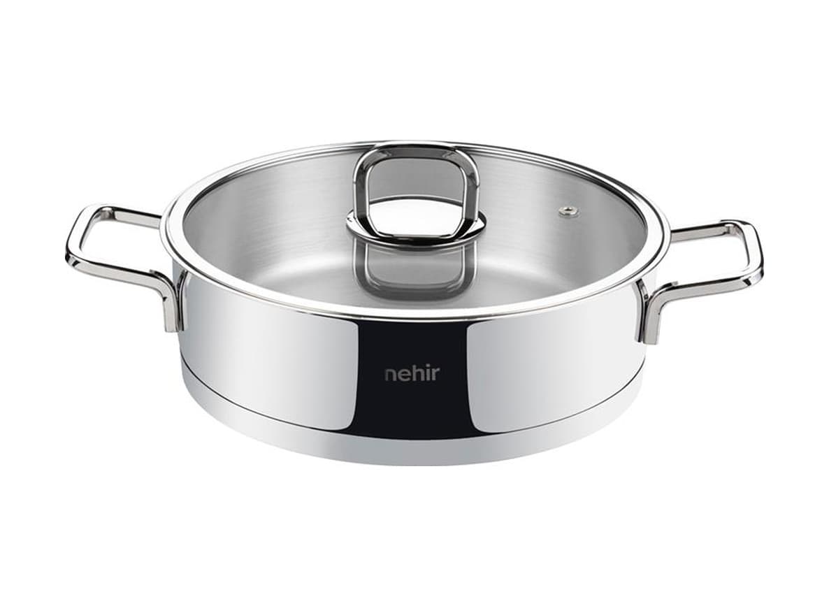 Nehir Silver Trend 26 CM Karnıyarık Tencere