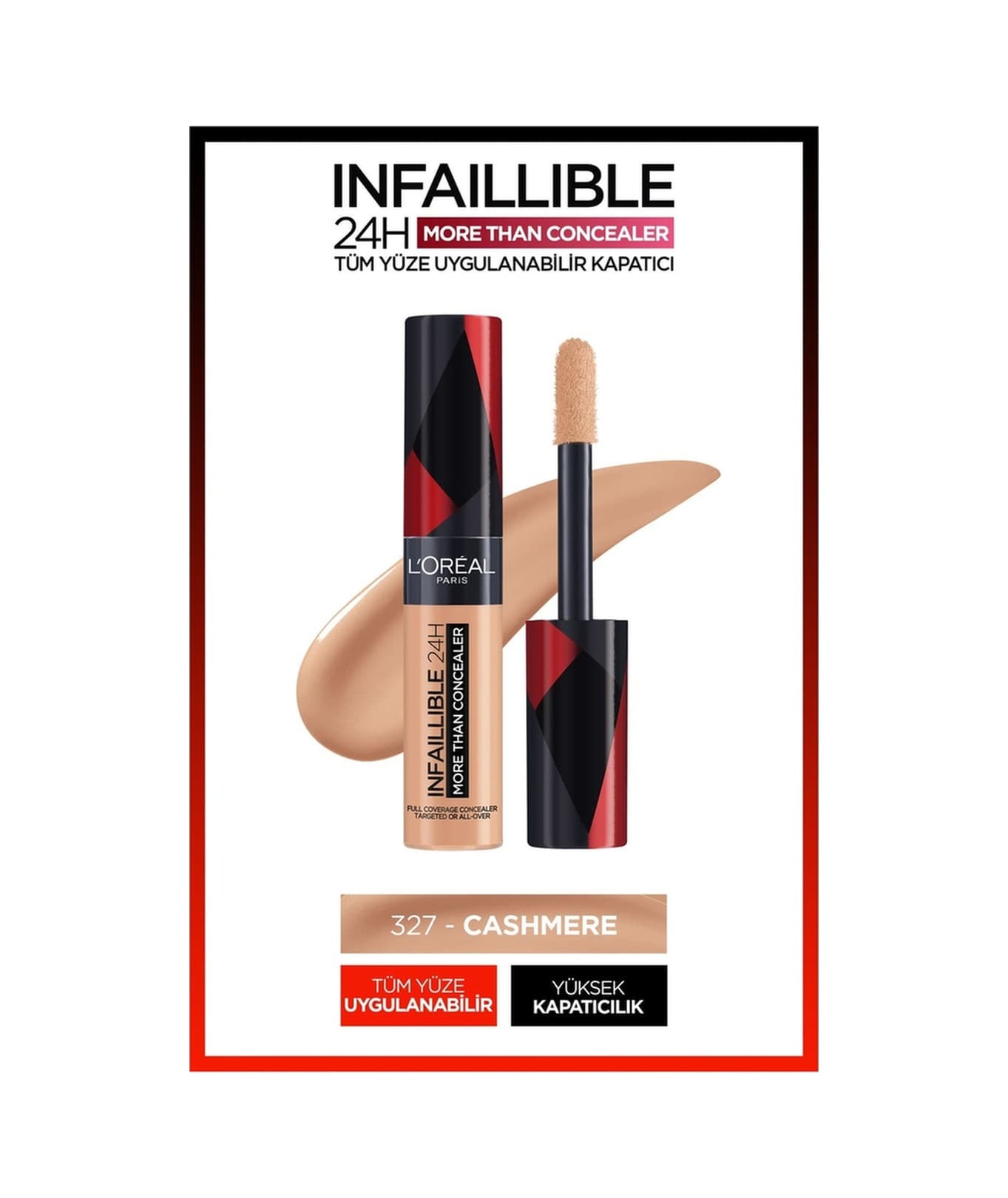 L'Oreal Paris Infaillible More Than Concealer Kapatıcı 327 Cashmere