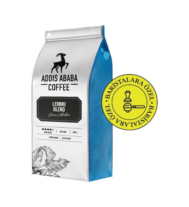 Addis Ababa Coffee Lemmu Blend Kahve Kavrulmuş Çekirdek 1 KG