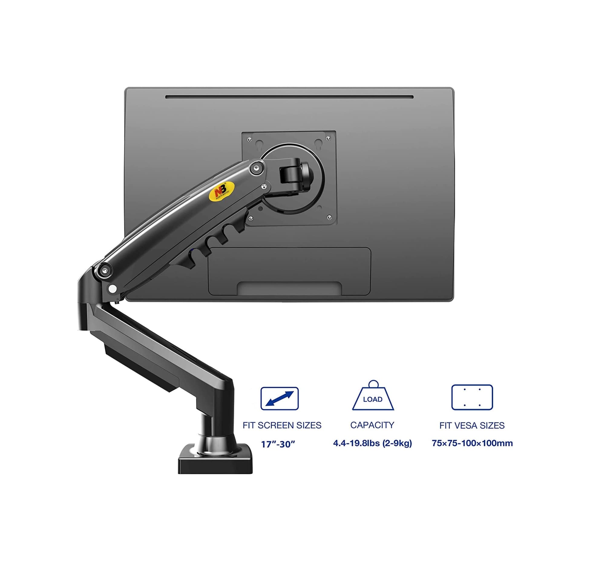 North Bayou NB F80 2022 Versiyon 17-30" Amortisörlü Monitör Standı