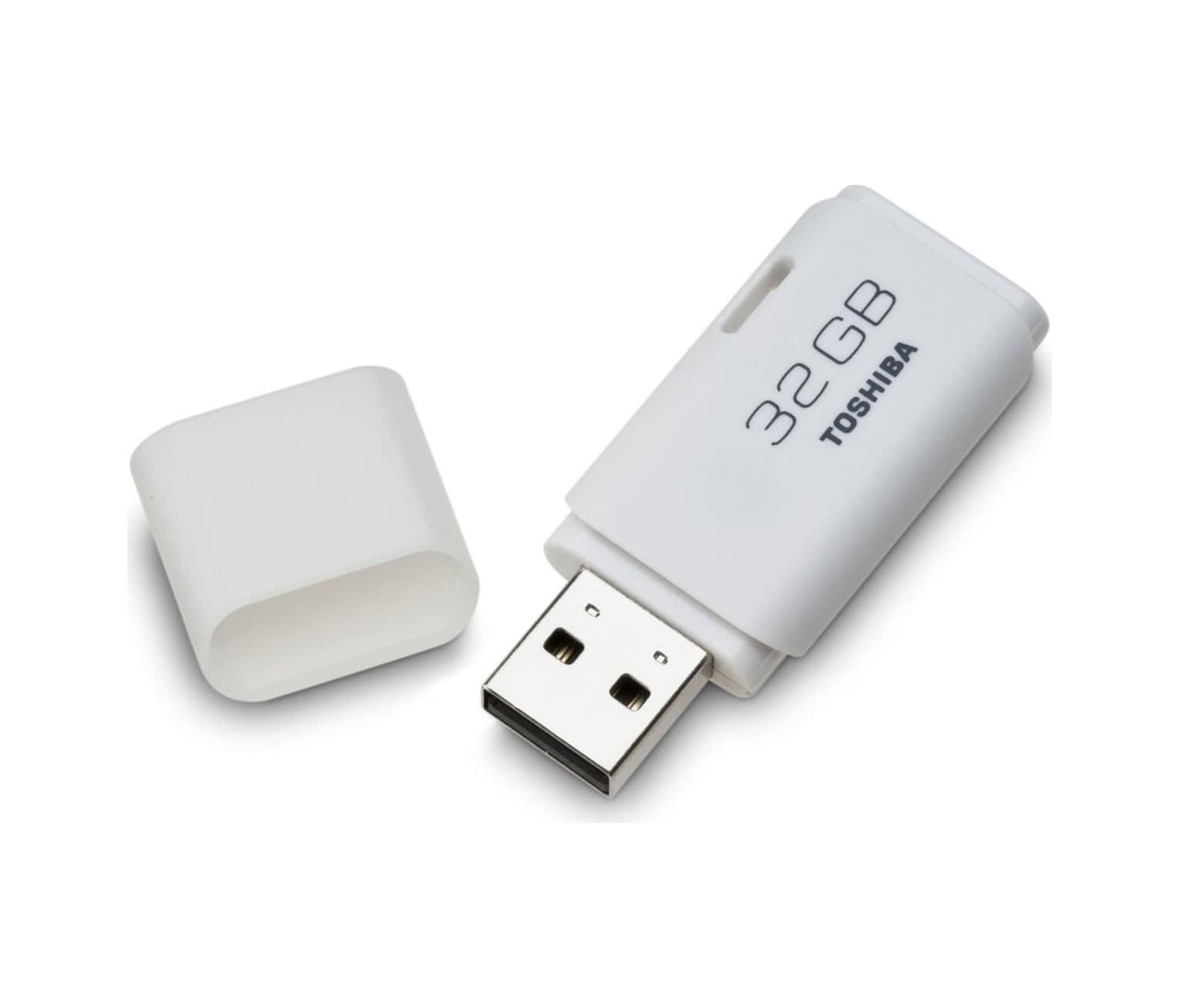 Toshiba TransMemory Hayabusa THNU32HAYWHT 32 GB Usb 2.0 Flash Bellek