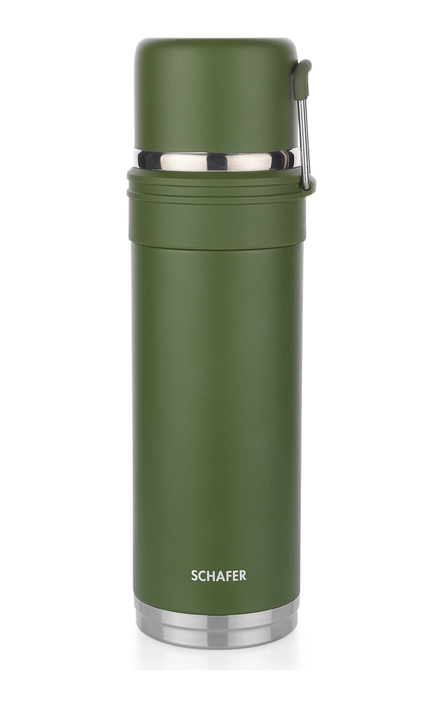 Schafer Iron Man Termos 650 Ml-yeşil