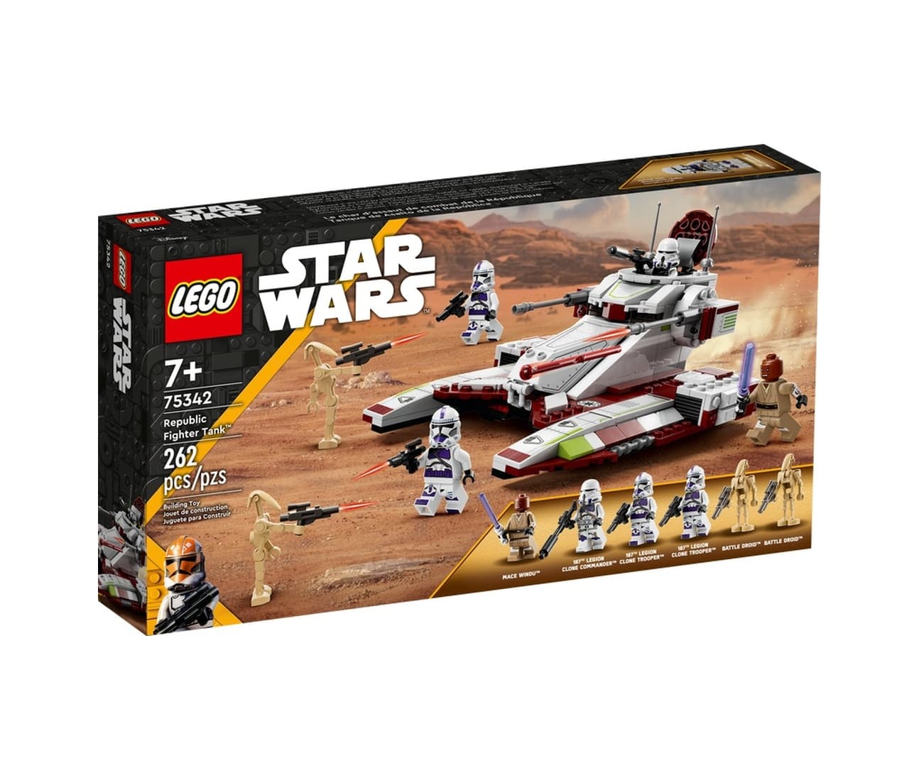 LEGO® Star Wars 75342 Cumhuriyet Republic Fighter Tank 262 Parça