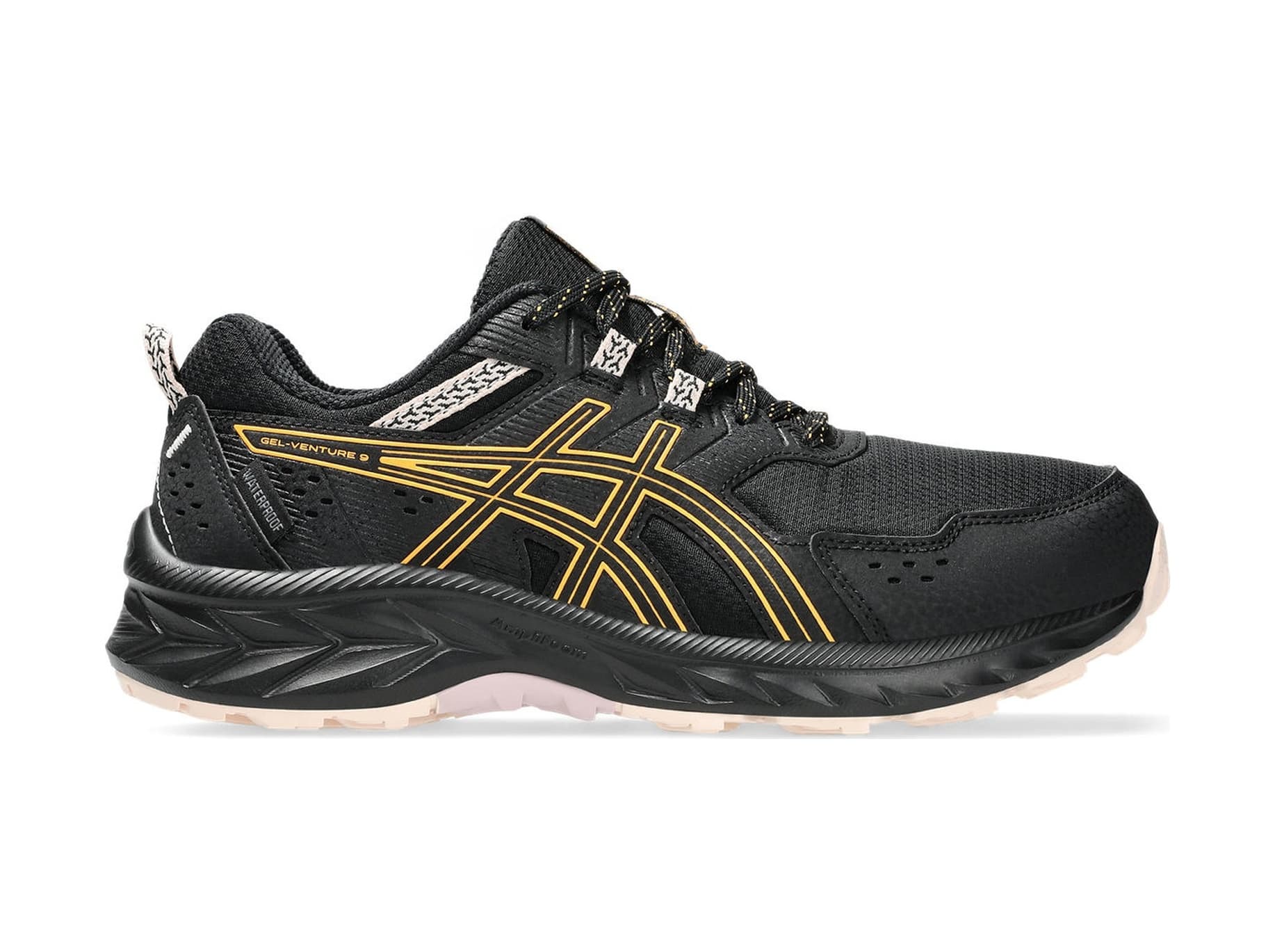 Asics Gel-Venture 9 Waterproof Kadın Outdoor Ayakkabısı Siyah 1012B519-004 Siyah