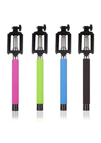 Overline Selfie Çubuğu Monopod Bluetooth Özellikli Z07-5F Mavi