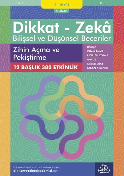 Dikkat ve Zeka Akademisi Zihin Açma ve Pekiştirme ( 5. , 380 Etkinlik) / Dikkat – Zekâ & Bilişsel ve Düşünsel Beceriler - Alison Primrose