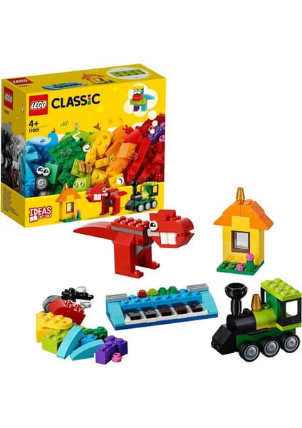 LEGO ® Classic 123 Parçalık Yapım Parçaları ve Fikirler Kutusu (11001) - Çocuk Oyuncak Yapım Seti