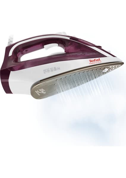 Tefal FV1843 Maestro Plus Buharlı Ütü 2400 W [ Beyaz - Mor ] - 4300006009