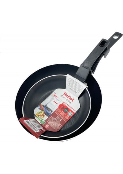 Tefal Easy Cook 20/26 cm Titanyum Kaplamalı Düz Tava Seti Mavi Renkli Dayanıklı Malzeme