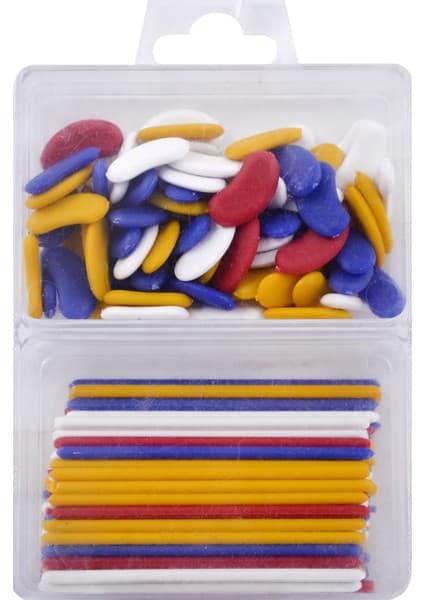 Hatas 0875 Sayı Seti Fasulye/Çubuk Plastik Kutulu