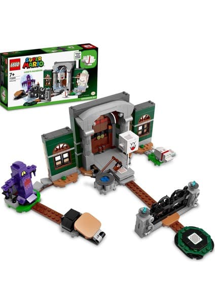 LEGO Super Mario# Luigi#s Mansion# Giriş Ek Macera Seti 71399 - 7 Yaş ve Üzeri Çocuklar İçin Koleksiyonluk Oyuncak Yapım Seti (504 Parça)