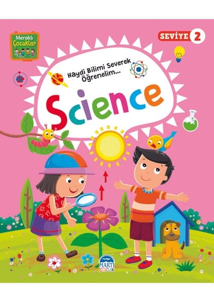 Martı Çocuk Yayınları Meraklı Çocuklar Science-Seviye-2