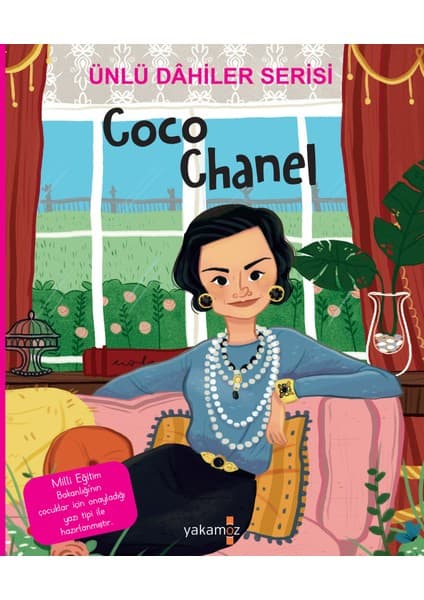 Yakamoz Yayınları Ünlü Dahiler Serisi Coco Chanel - Igeo Studio