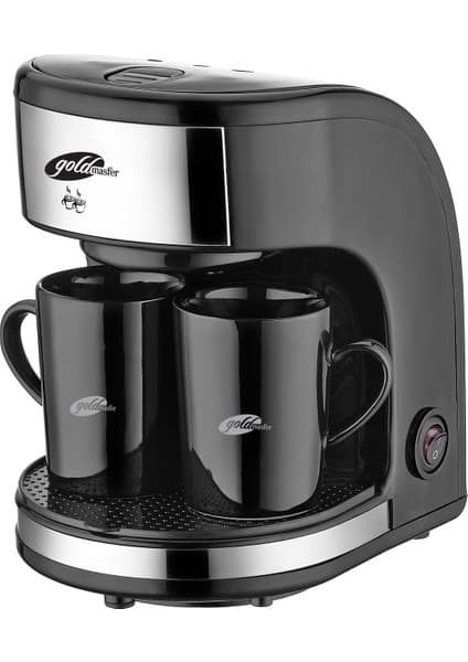 Goldmaster Zinde Gm-7331 Filtre Kahve Makinesi 2 Fincan Kapasitesi ile Pratik Kullanım