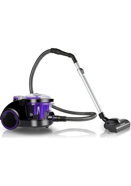 Arnica Bora ET11133 Su Filtreli Elektrikli Süpürge - HEPA 13 Filtre, Maksimum Hijyen, Mor Renk, Ev Tipi, 6 Litre Su Haznesi