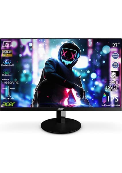 Acer SA270Abi 27" 75Hz 4ms (HDMI+Analog) FreeSync Full HD IPS Monitör UM.HS0EE.A01
