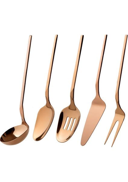 Jumbo 5100 Titanyum Bronz 5 Parça Servis Takımı