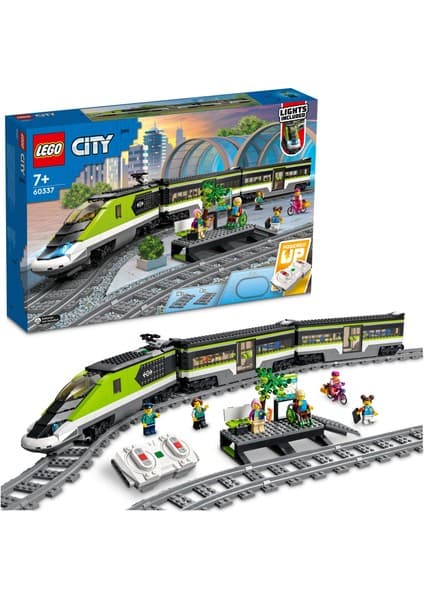 LEGO ® City Ekspres Yolcu Treni 60337 - 7 Yaş & Üzeri Çocuklar için Yaratıcı Oyuncak Yapım Seti (764 Parça)
