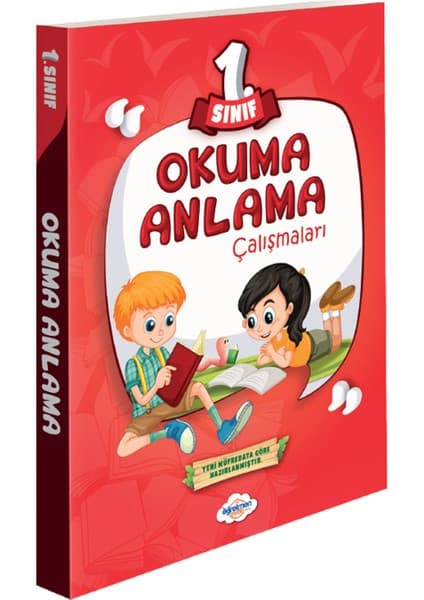 Öğretmen Evde Yayınları 1. Sınıf Öğrencileri için Evde Okuma ve Anlama Çalışmaları - 6-8 Yaş Arası Çocuklar için