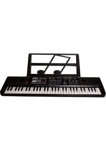 Jwin Mk-1261 61 Tuşlu Elektronik Org + Adaptör ve Mikrofon ile Müzik Keyfi