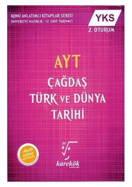 Karekök Yayıncılık AYT Çağdaş Türk ve Dünya Tarihi