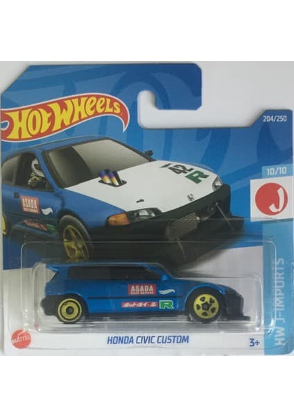 Hot Wheels Honda Civic Custom (2022_HCT11)