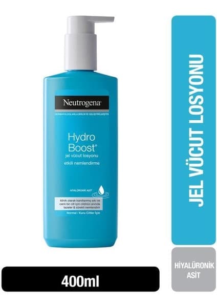 Neutrogena Hydro Boost Ultra Hafif Jel Vücut Losyonu 400 ml