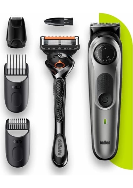 Braun Bt 5365 Ayarlanabilir Taraklı Saç & Sakal Şekillendirici Gillette Hediye