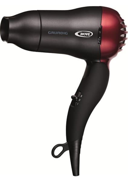 Grundig Seyahat Tipi 1500W Katlanabilir Saç Kurutma Makinesi – 2 Hız Ayarı, Ergonomik Tasarım, Profesyonel Performans