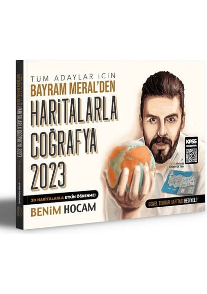 Benim Hocam Yayınları 2023 Haritalarla Coğrafya Kitabı Tüm Adaylar İçin Üniversite Hazırlık