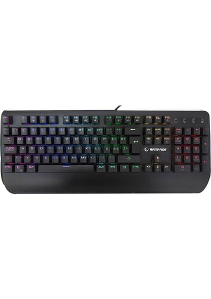 Rampage KB-R90 Orion RGB Versiyon Blue Switch Gaming Mekanik Klavye