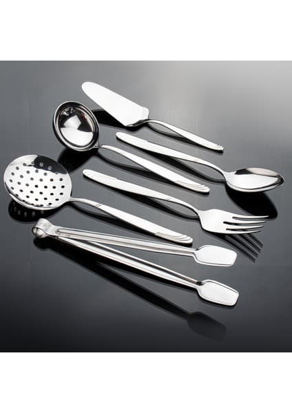 Nehir Lizbon Sade 6 Parça Servis Takımı