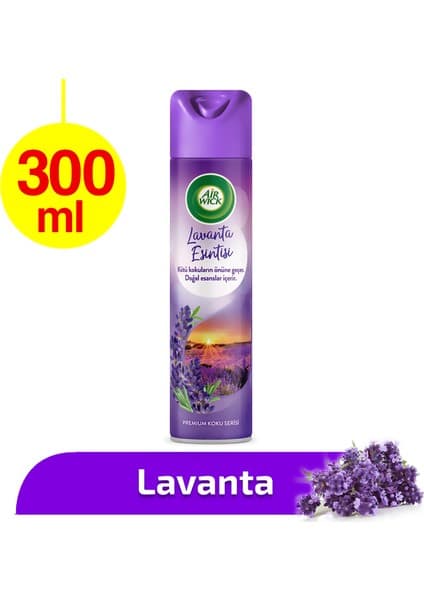 Air Wick Sprey Aerosol Oda Kokusu, Lavanta, 300ml