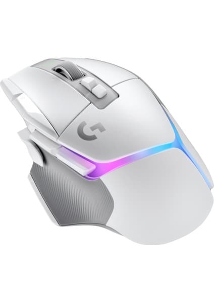 Logitech G G502 X Plus Kablosuz HERO 25K Sensörlü RGB Aydınlatmalı Oyuncu Mouse - Beyaz