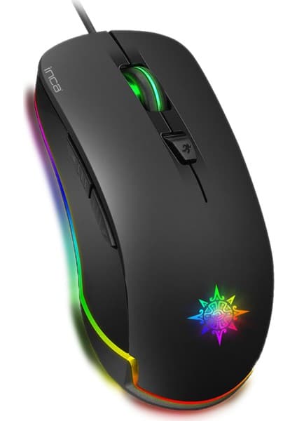 Inca IMG-327 OPHİRA IMG-327 RGB Macro Keys Professional Gaming Mouse
