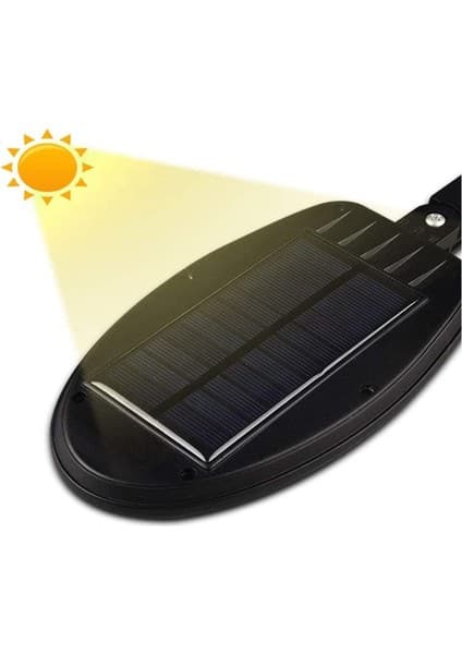 Powermaster kzy mobilyal Powermaster CL-181-6 48 Cob Ledli 3 Modlu Sensörlü Solar Sokak Duvar Lambası