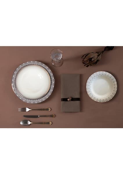 Porland Sweet Romantic 60 Parça Yemek Takımı