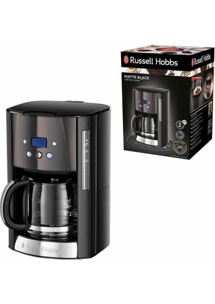 Russell Hobbs 26160-56/RH Coffee Maker Matte Kahve Makinesi - Siyah