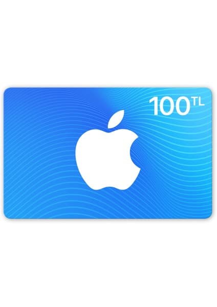Apple App Store Hediye Kart 100 TL