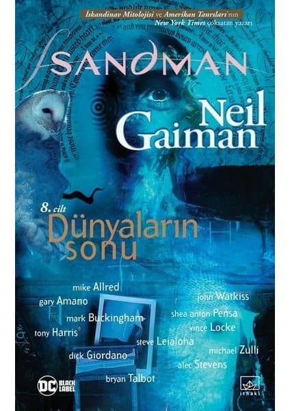 İthaki Yayınları Sandman 8: Dünyaların Sonu - Neil Gaiman