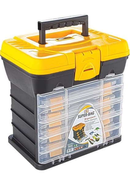 Super-Bag Super Bag Süper-Bag Organizerli Balıkçı Takım Çantası