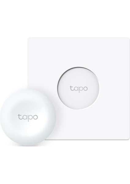 TP-Link Tapo S200D | Akıllı Işık Düğmesi | Kablo Gerektirmez | Pil Dahil | Gerçek Zamanlı Bildirimler | Kolay Kurulum | Tapo Hub Gerektirir | Uzaktan Kontrol ve Tapo Cihazlarıyla Entegre Çalışma