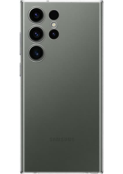 Samsung Galaxy S23 Ultra Silikon Kılıf - Şeffaf