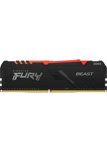 Kingston Beast RGB 8GB KF432C16BBA/8 (1x8GB) DDR4 3200MHz CL16 Masaüstü PC Bellek
